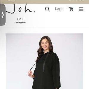 Joh Apparel Scuba SET (hooded top and pants). Black w gun metal pearls.